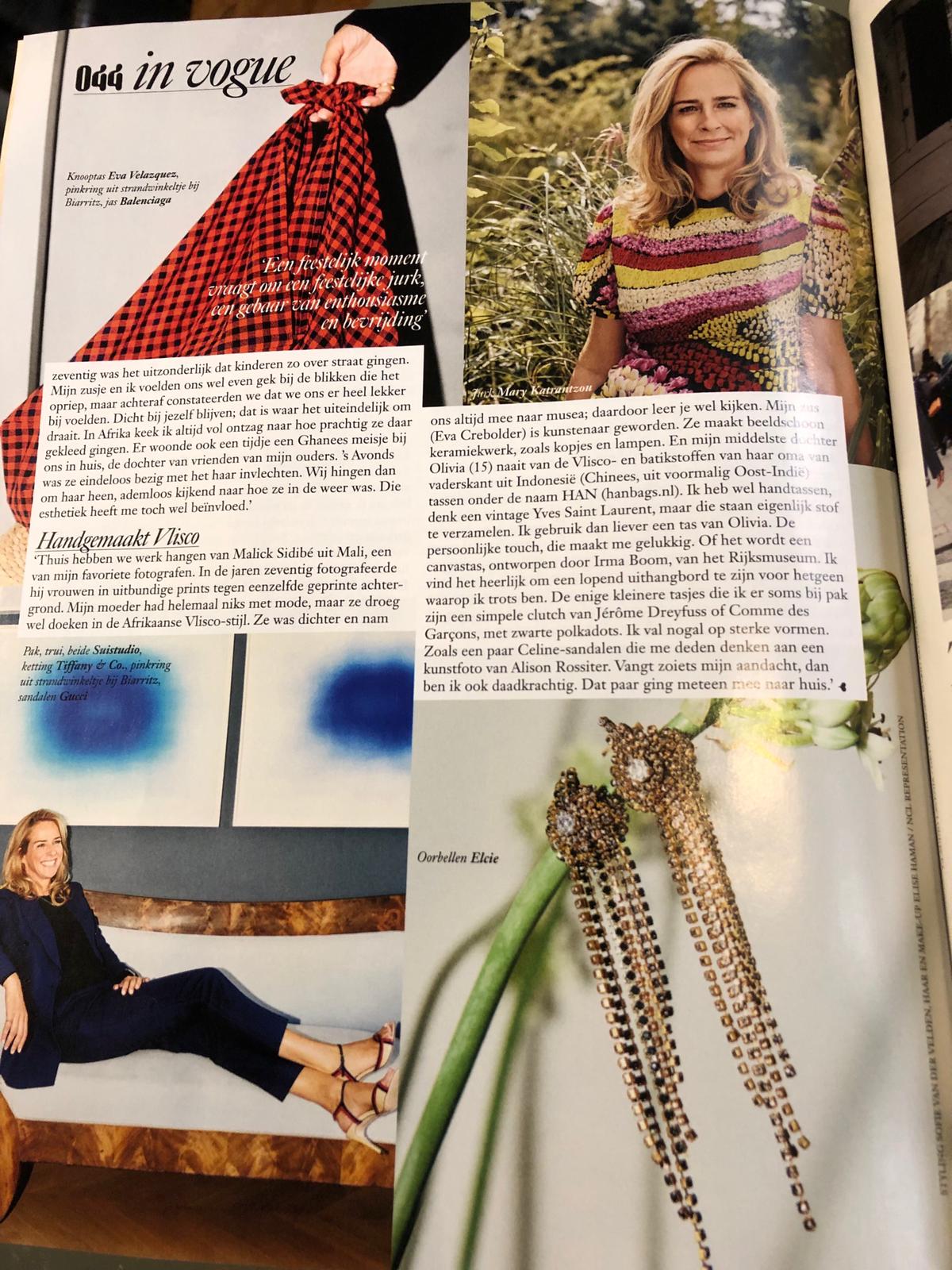 ELCIE Oorbellen in Vogue november 2019